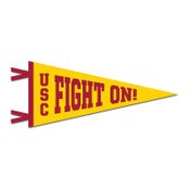 USC Trojans Gold Fight On Pennant